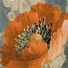 Lanie Loreth Orange Poppy painting